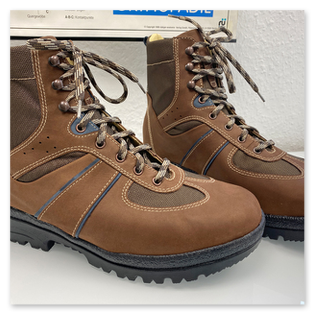 Orthopädischer Maßschuh in braun